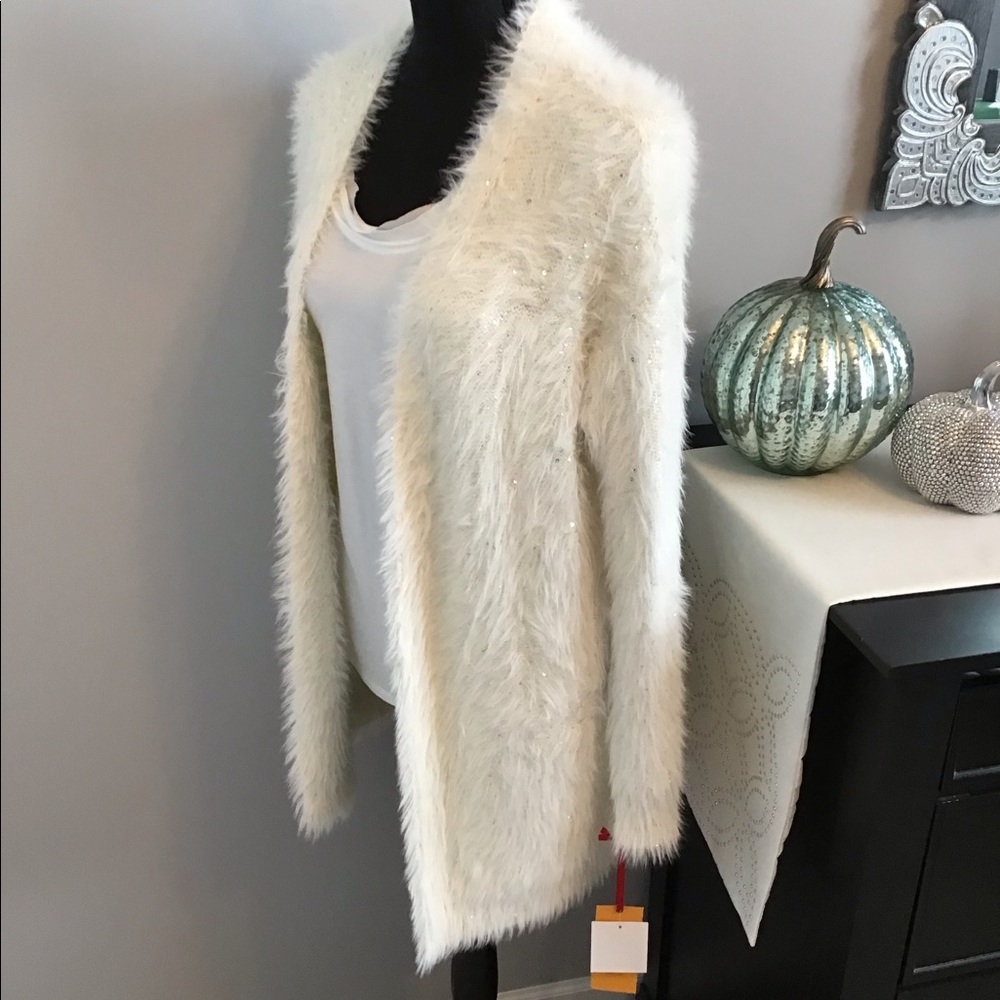 Eyelash Sparkle Sweater NWT